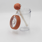 Fashion Sport Reusable Straw Water Bottle With Rabbit Stopper